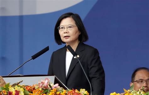 Facing Beijing’s threats, Taiwan president says peace ‘only option’ to resolve political differences